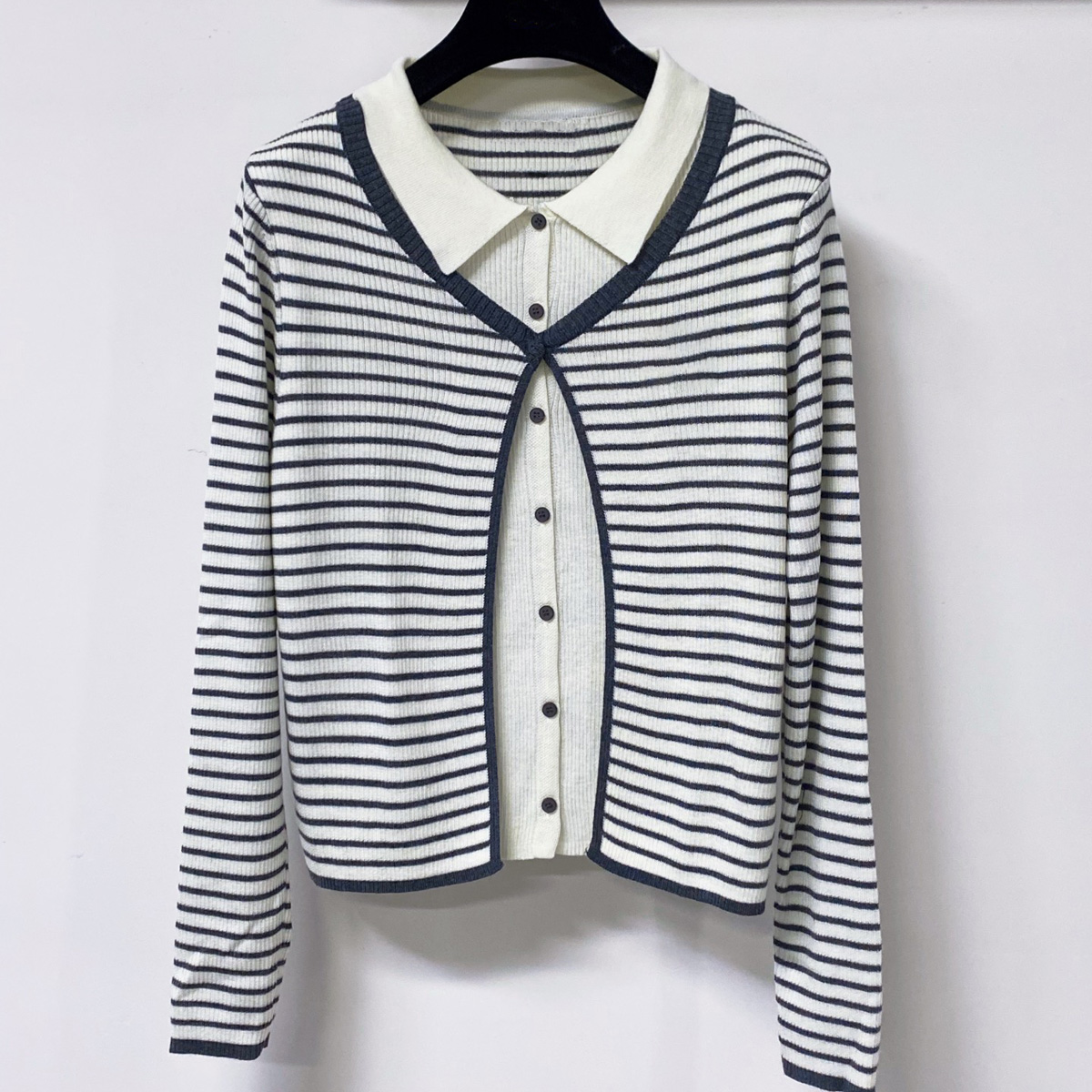 Silk Blouse - Blusa de punto informal de manga
