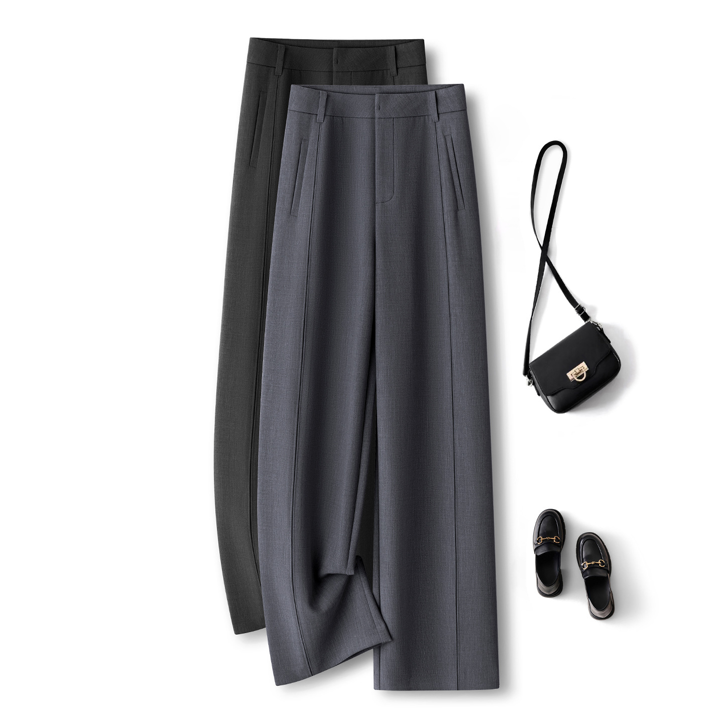 Tailored Trouser Wide - Pantalones de pierna ancha a medida