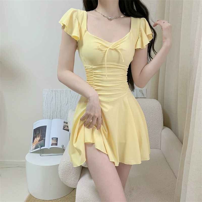 Womens Suit - Traje de baño de manga corta