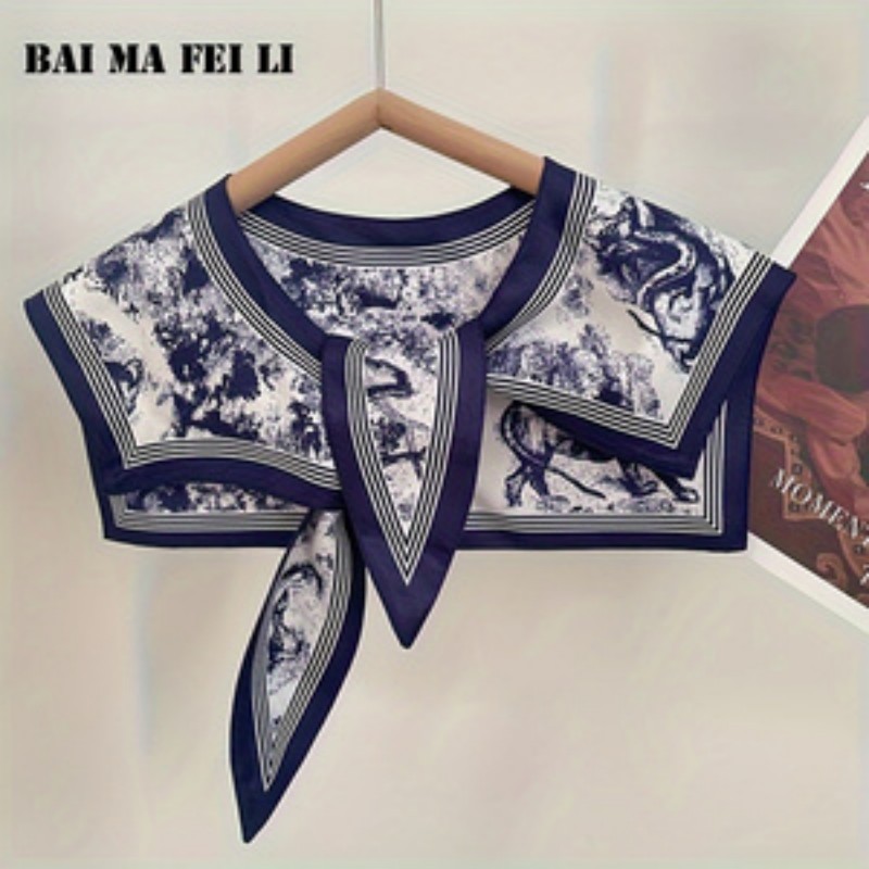 Silk Blouse - Pañuelo de Seda Versátil para Mujer,