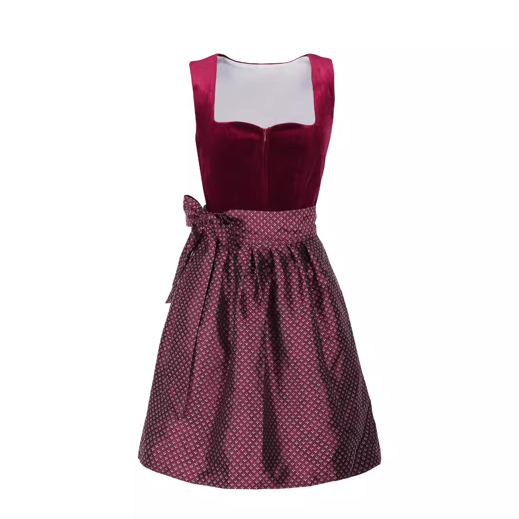 Midi Dress - Disfraz de Camarera de Cerveza para