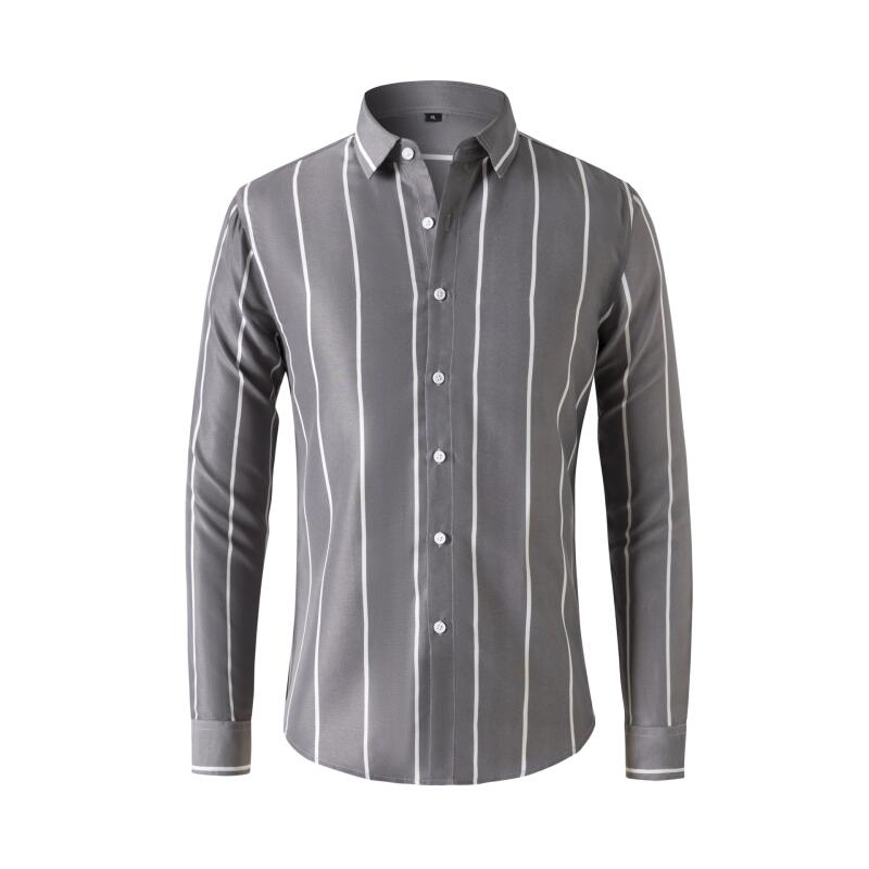 Formal Dress - Camisa de Vestir a Rayas para
