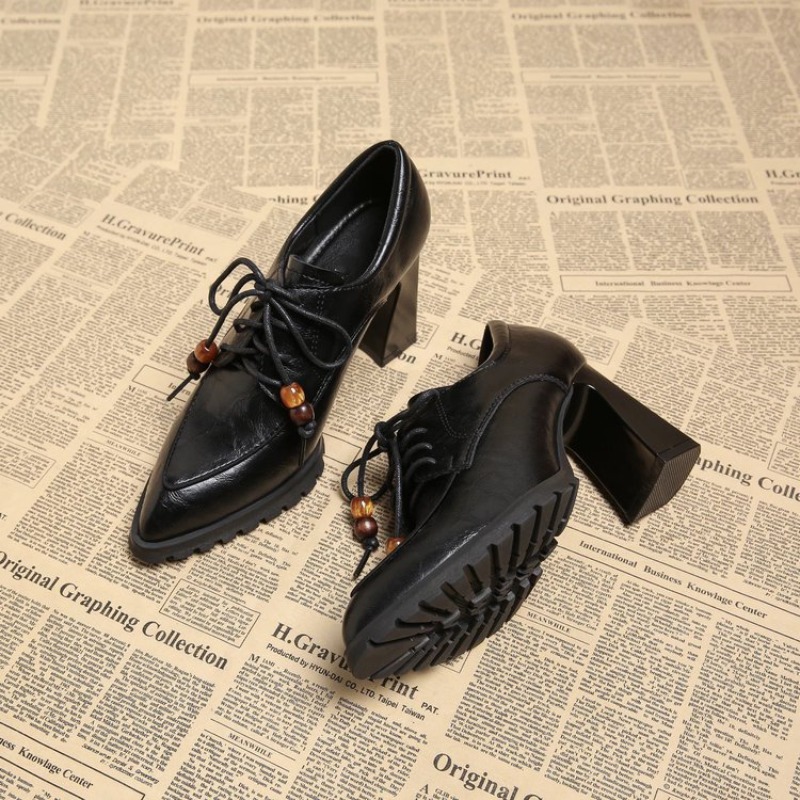 Zapatos de tacón de bloque con - Pump Heel Block reseña y precio