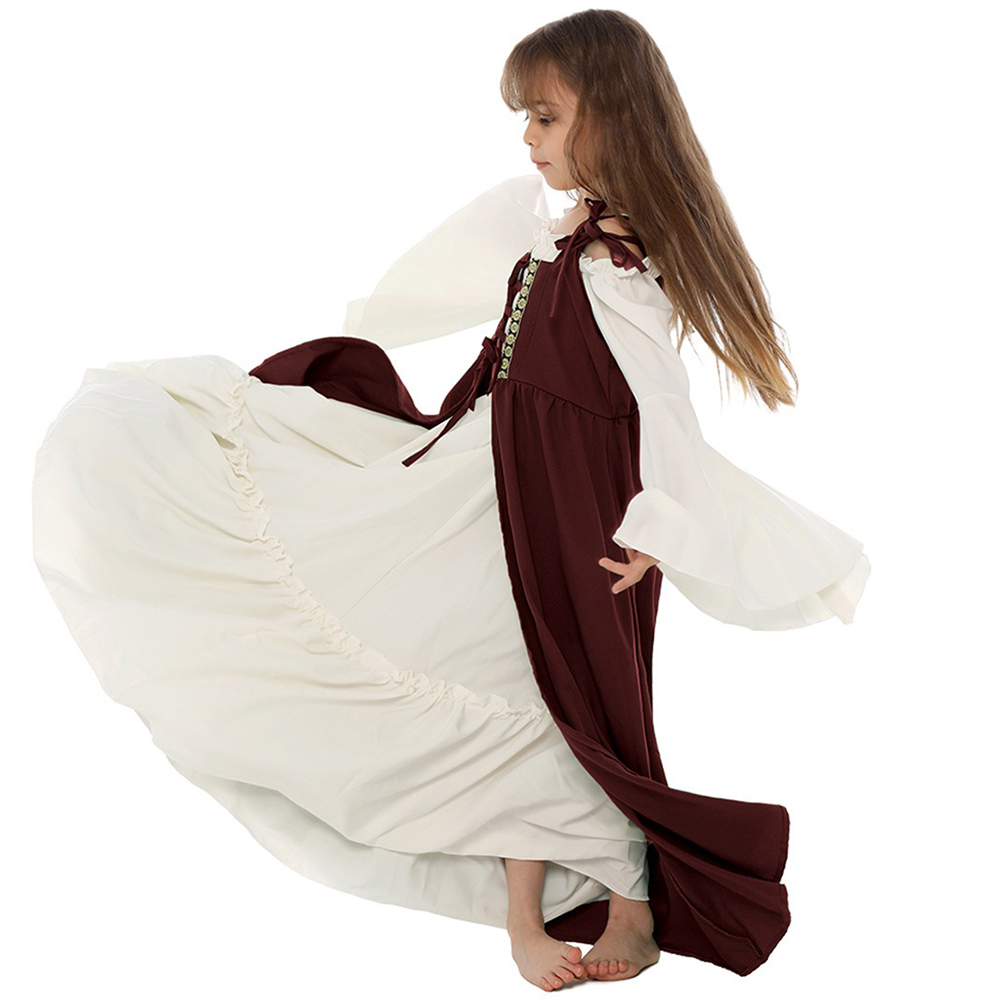 Vestido medieval de Halloween, - Lace Dress reseña y precio