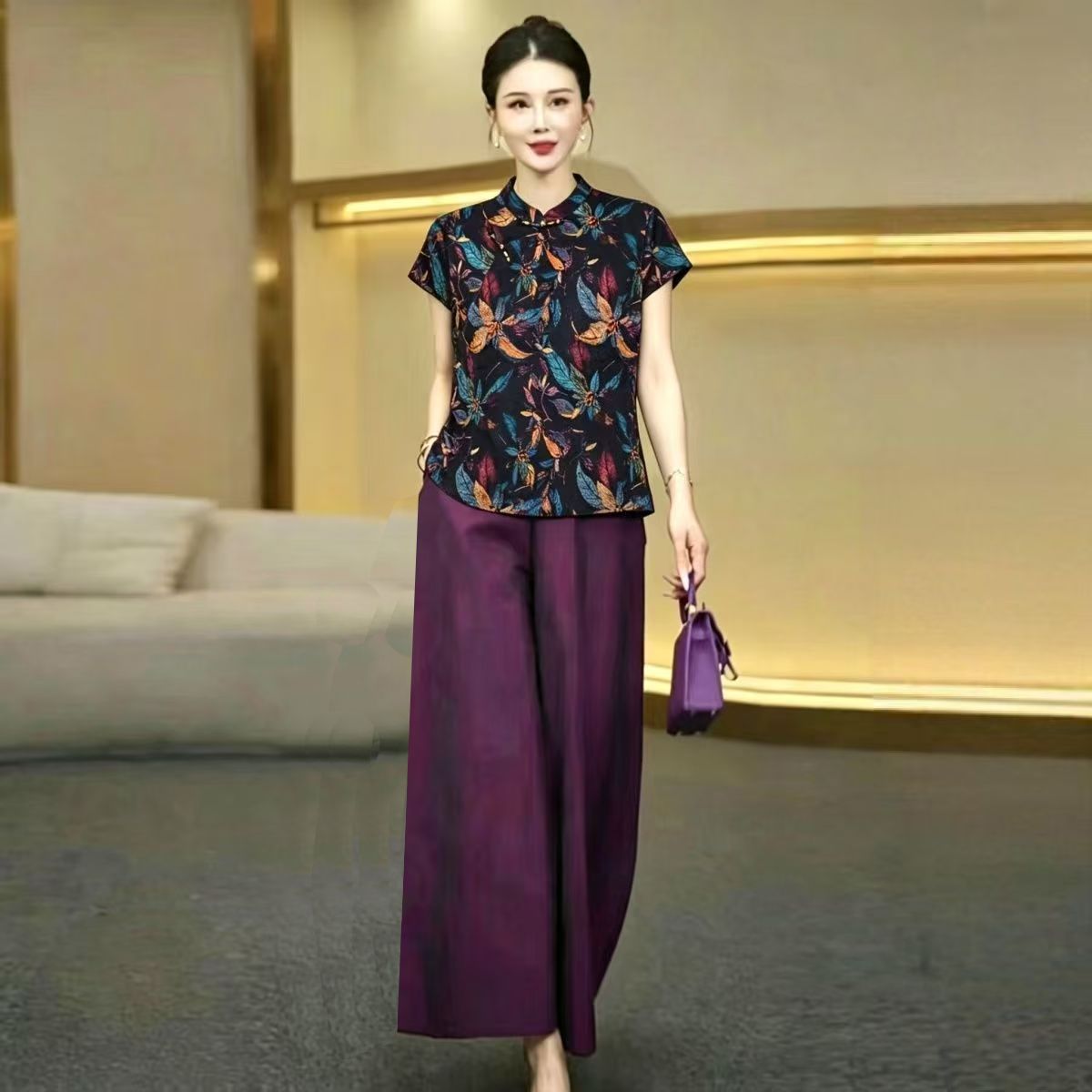 Conjunto de dos piezas de cami - Silk Blouse reseña y precio