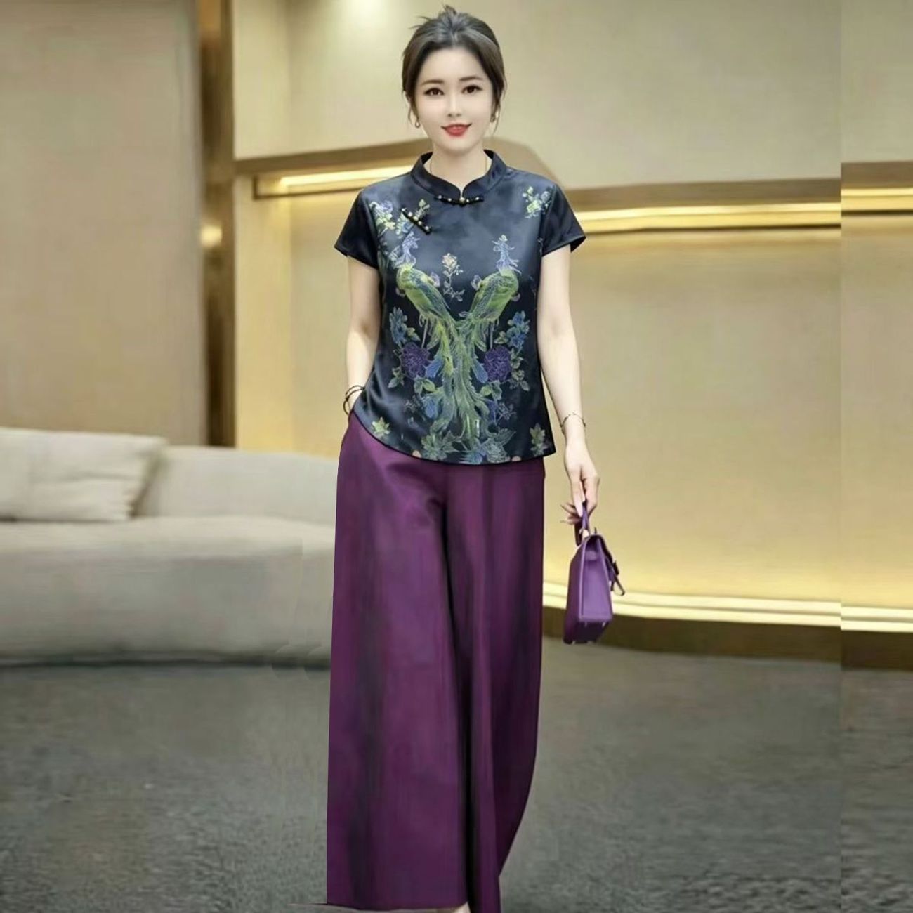 Conjunto de dos piezas de cami - Silk Blouse reseña y precio