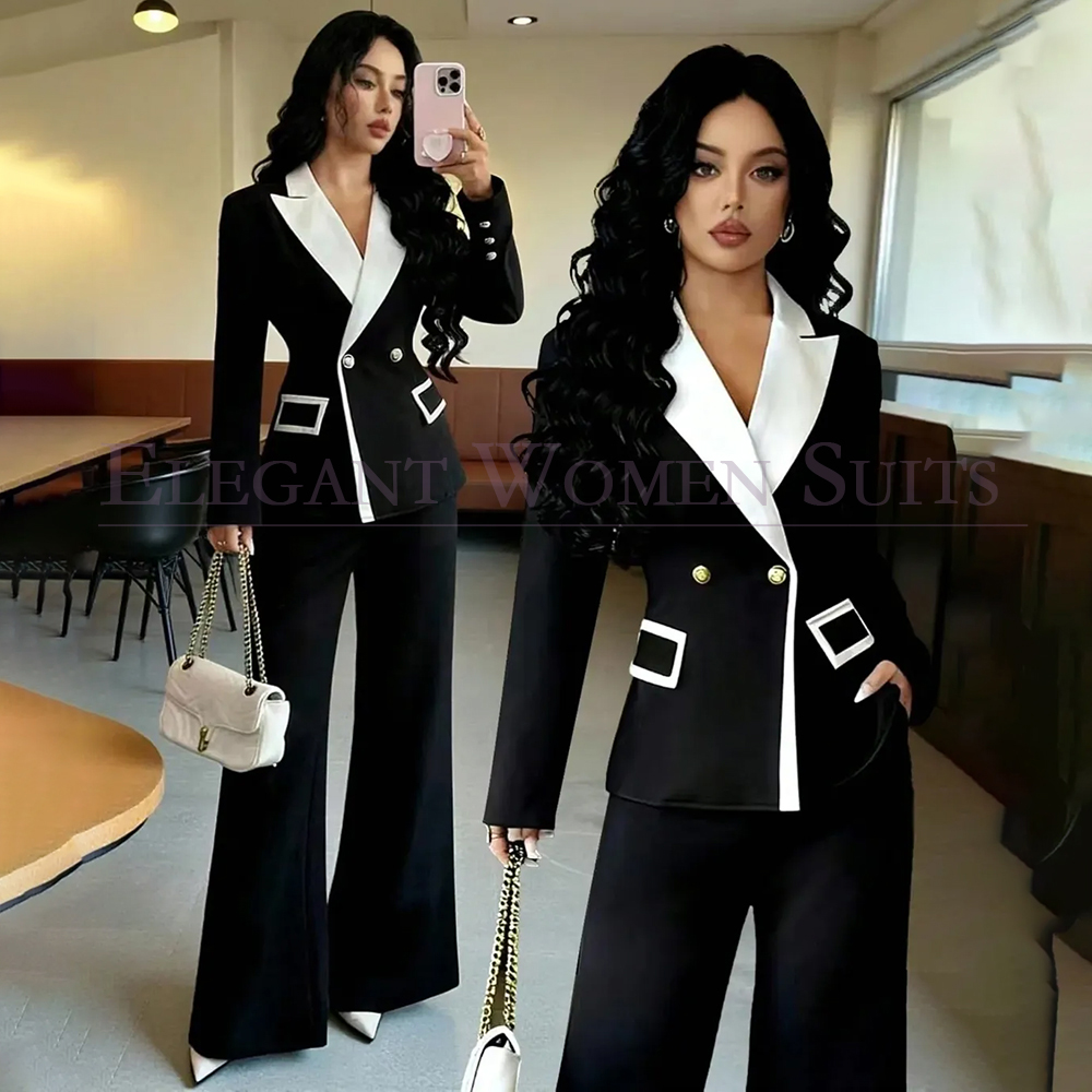 Trajes de Lujo Negros para Muj - Womens Blazer reseña y precio