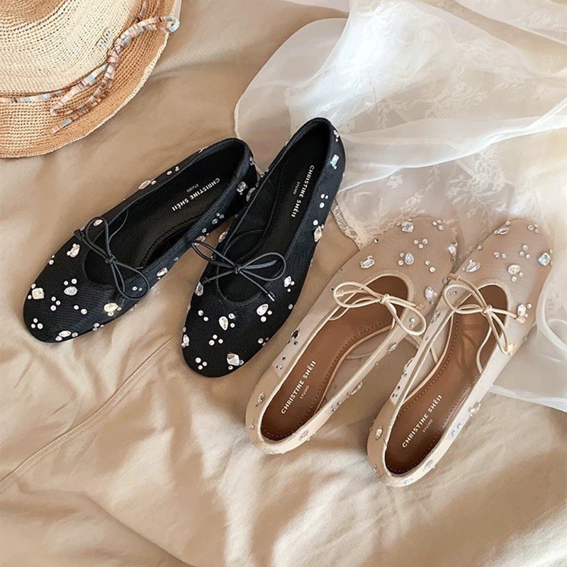 Zapatos de tacón bajo elegante - Wedding Dress reseña y precio