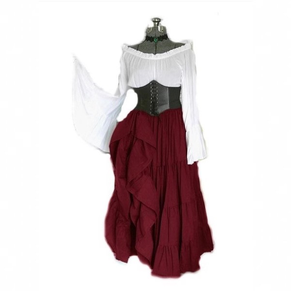 Vestido de manga larga de cint - Midi Dress reseña y precio