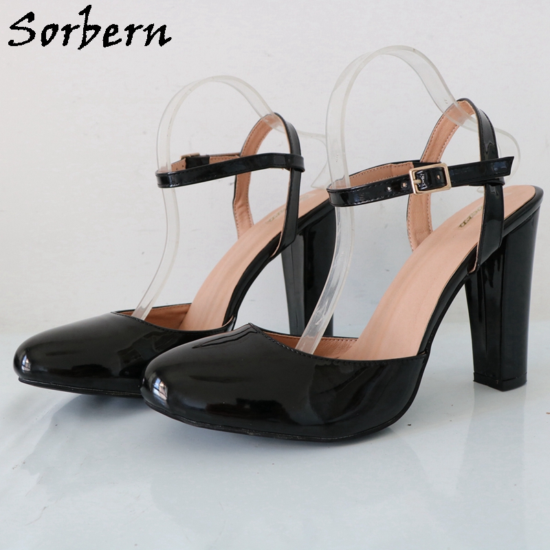 Sorbern-zapatos de tacón alto  - Pump Heel Block reseña y precio