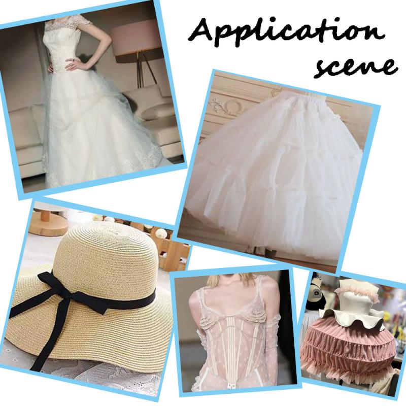 50 yardas/rollo de poliéster p - Wedding Dress reseña y precio