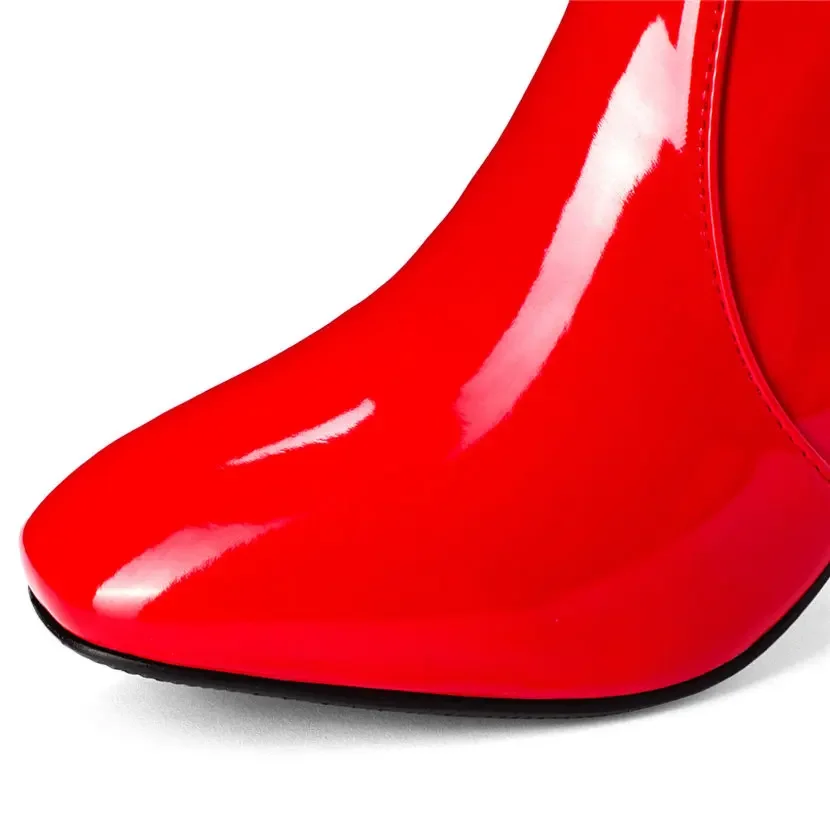 Botas hasta la rodilla de char - Women'S Red Formal Wear reseña y precio