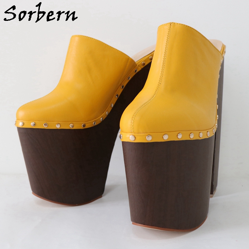 Sorbern-zapatos de tacón ancho - Pump Heel Block reseña y precio