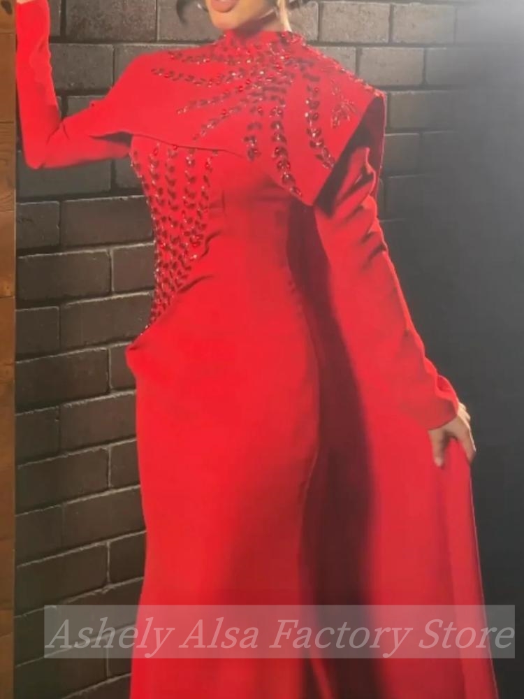 Vestido de noche personalizado - Women'S Red Formal Wear reseña y precio