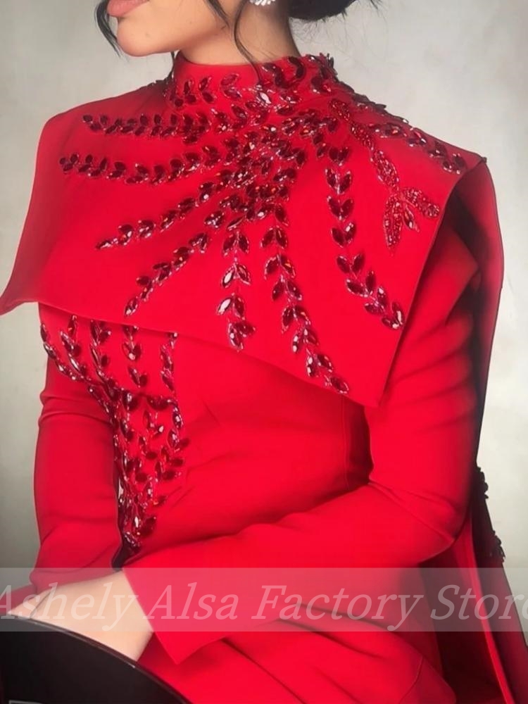 Vestido de noche personalizado - Women'S Red Formal Wear reseña y precio