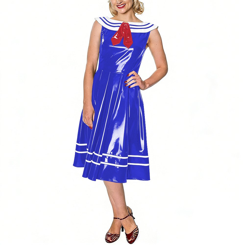 Vestido Marinero Vintage para  - Midi Dress reseña y precio
