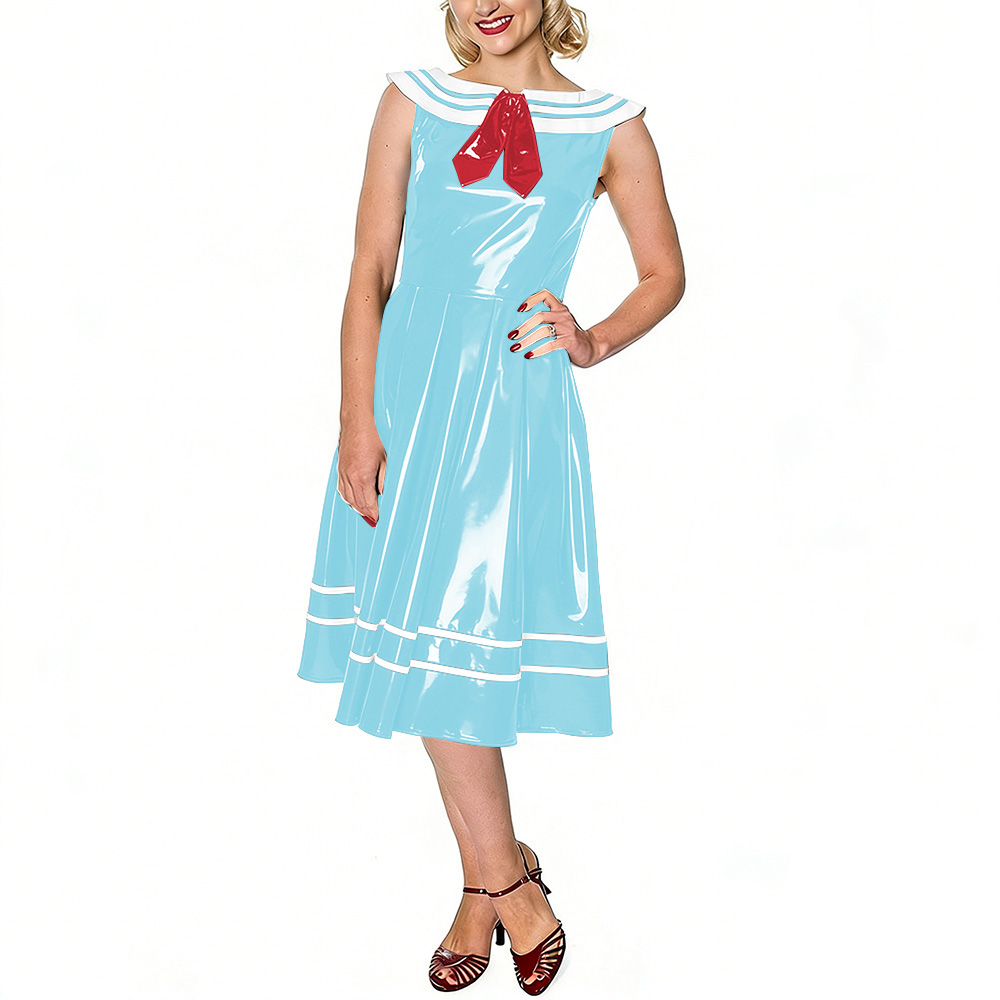 Vestido Marinero Vintage para  - Midi Dress reseña y precio