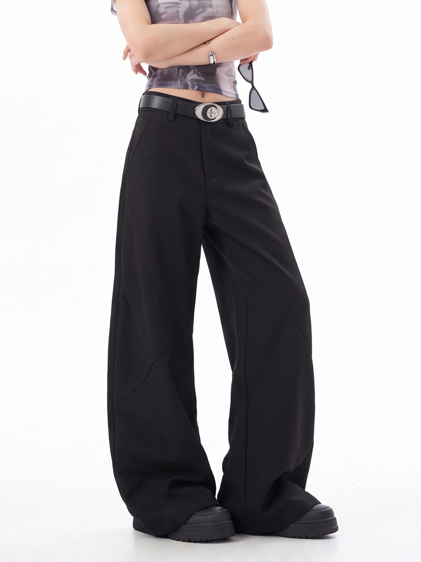 Pantalones de traje de cintura - Tailored Trouser Wide reseña y precio