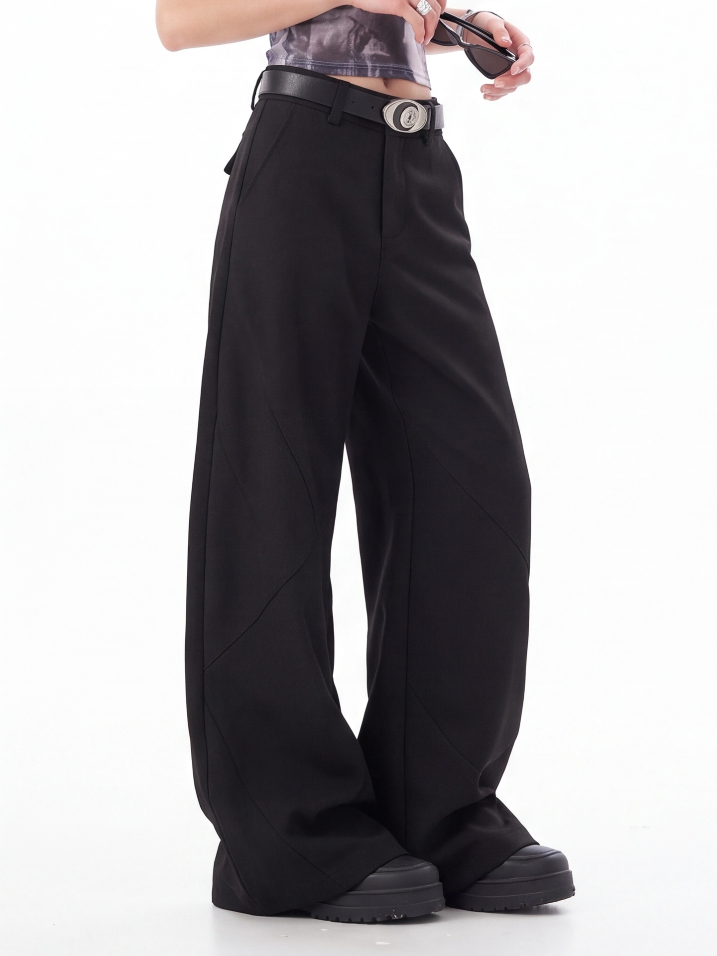 Pantalones de traje de cintura - Tailored Trouser Wide reseña y precio