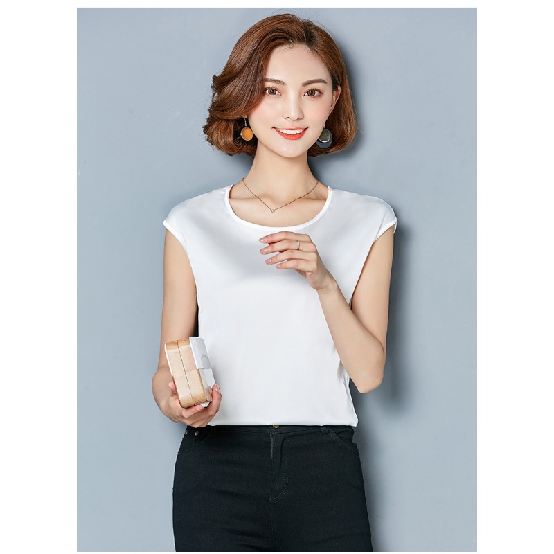 Chaleco sexy de seda para muje - Silk Blouse reseña y precio