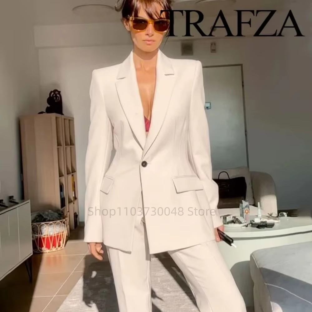Traje de Blazer y Pantalón par - Women'S Red Formal Wear reseña y precio
