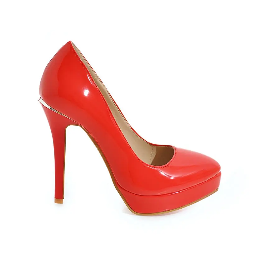 Zapatos de tacón con plataform - Women'S Red Formal Wear reseña y precio
