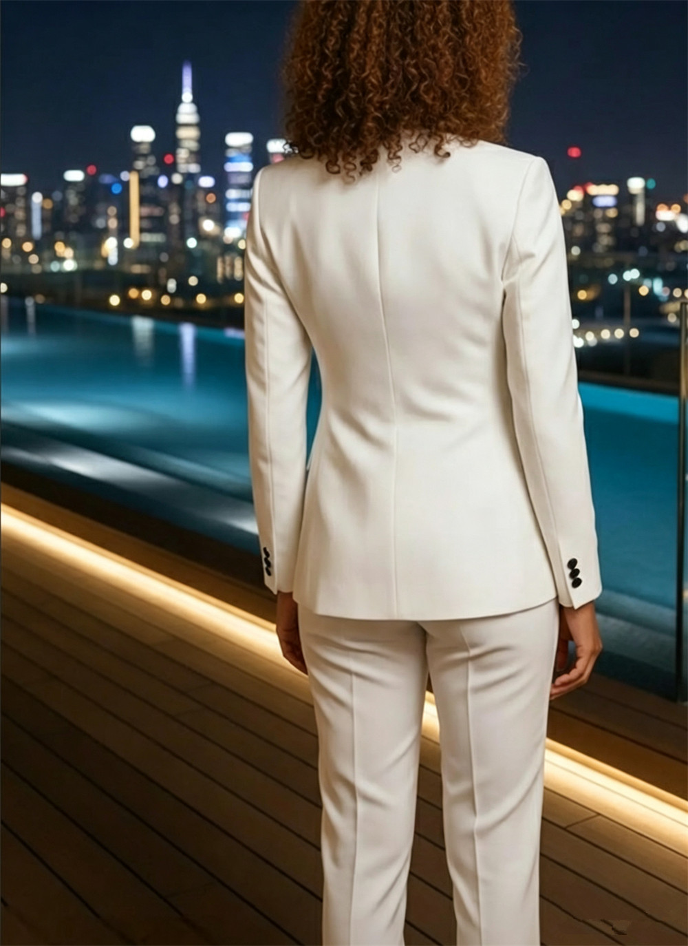 Traje de 2 Piezas para Mujer,  - Womens Blazer reseña y precio