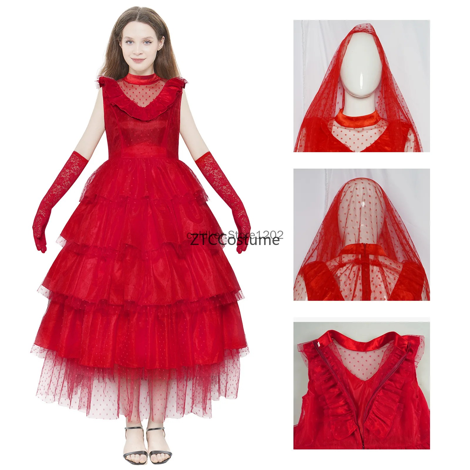 Disfraz de Lydia Deetz, Vestid - Evening Gown reseña y precio